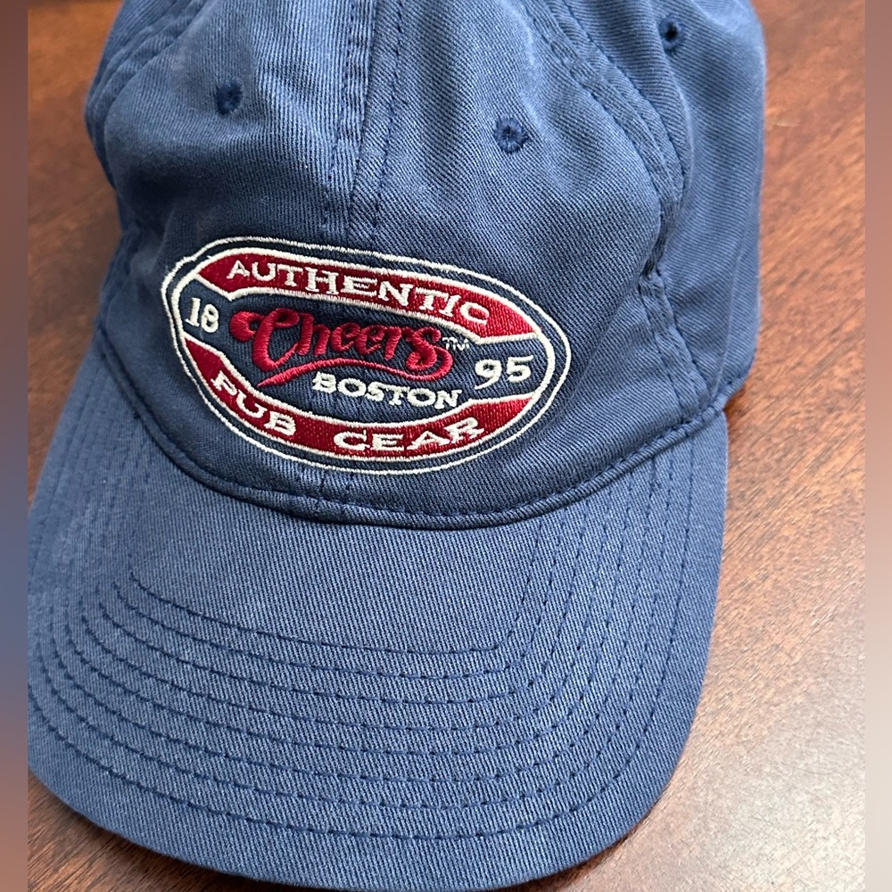 Cheers Bar Boston Massachusetts Pub Gear Navy Blue Baseball Hat
